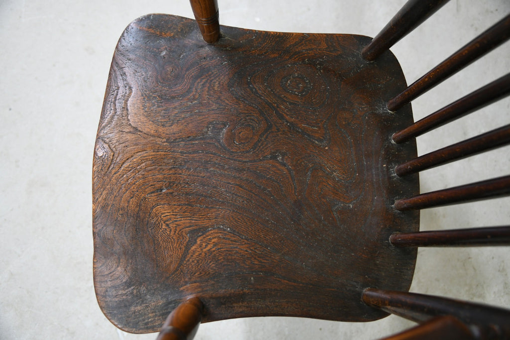 Country Elm and Beech Stick Back Chair