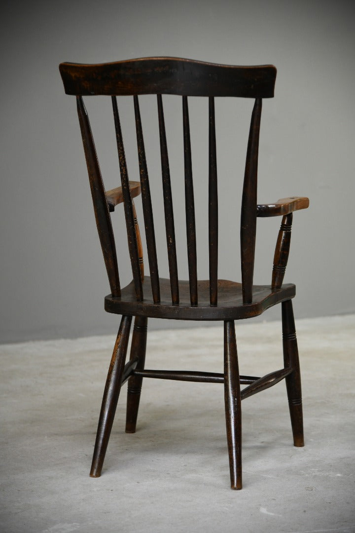 Country Elm and Beech Stick Back Chair