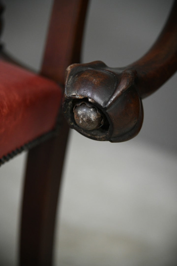 19th Century Mahogany Chippendale Style Chairs