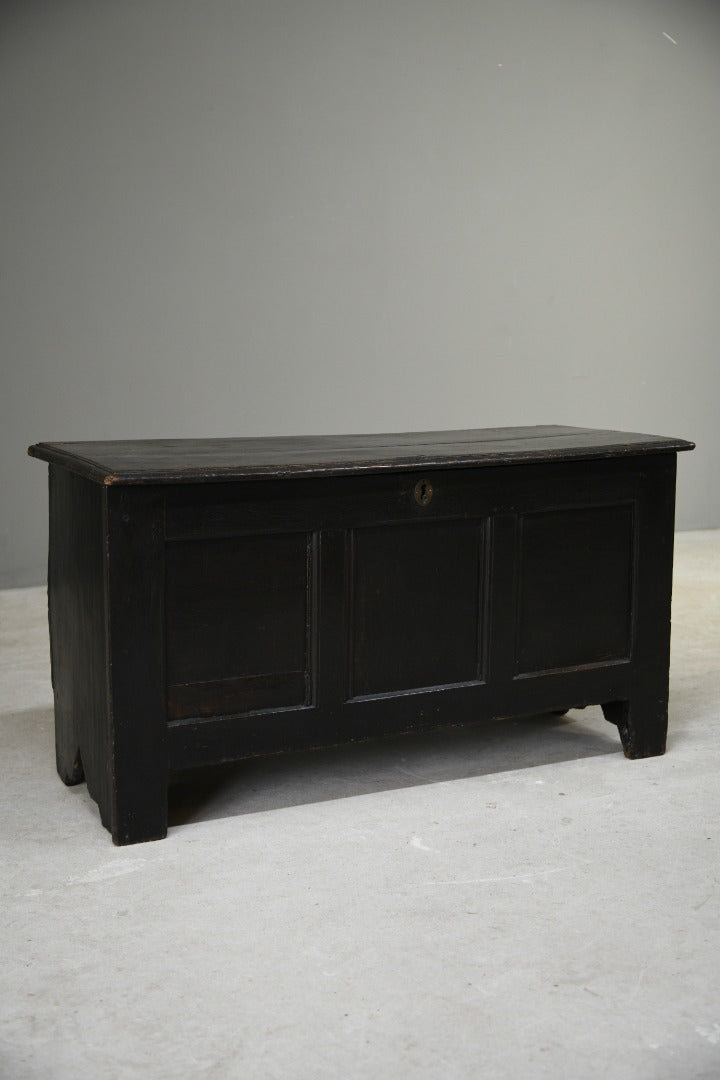 Antique Dark Oak Coffer