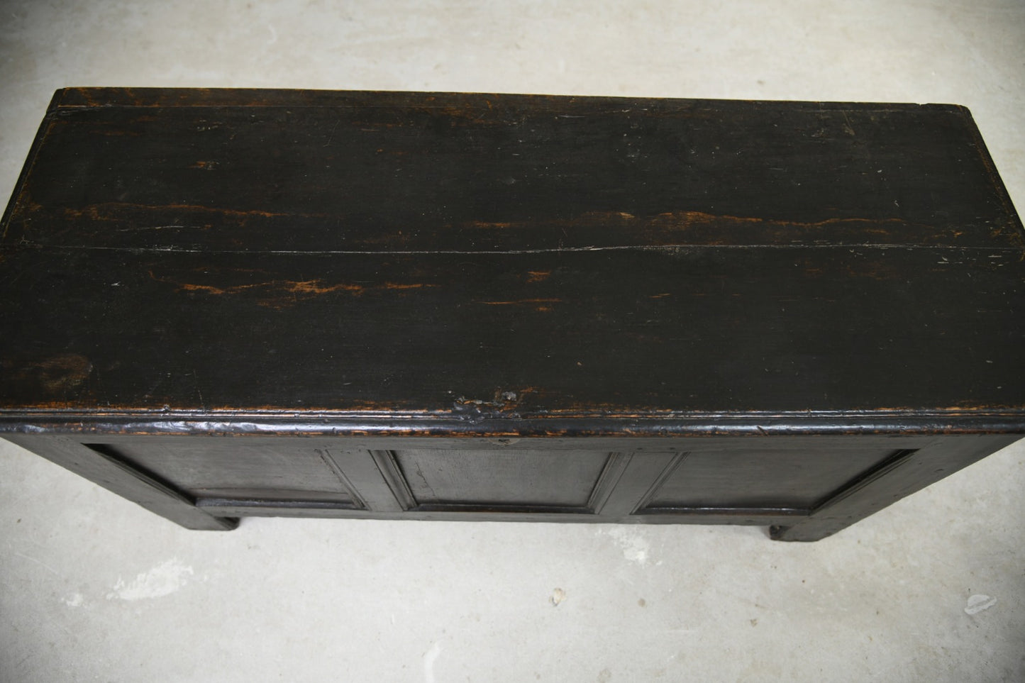 Antique Dark Oak Coffer