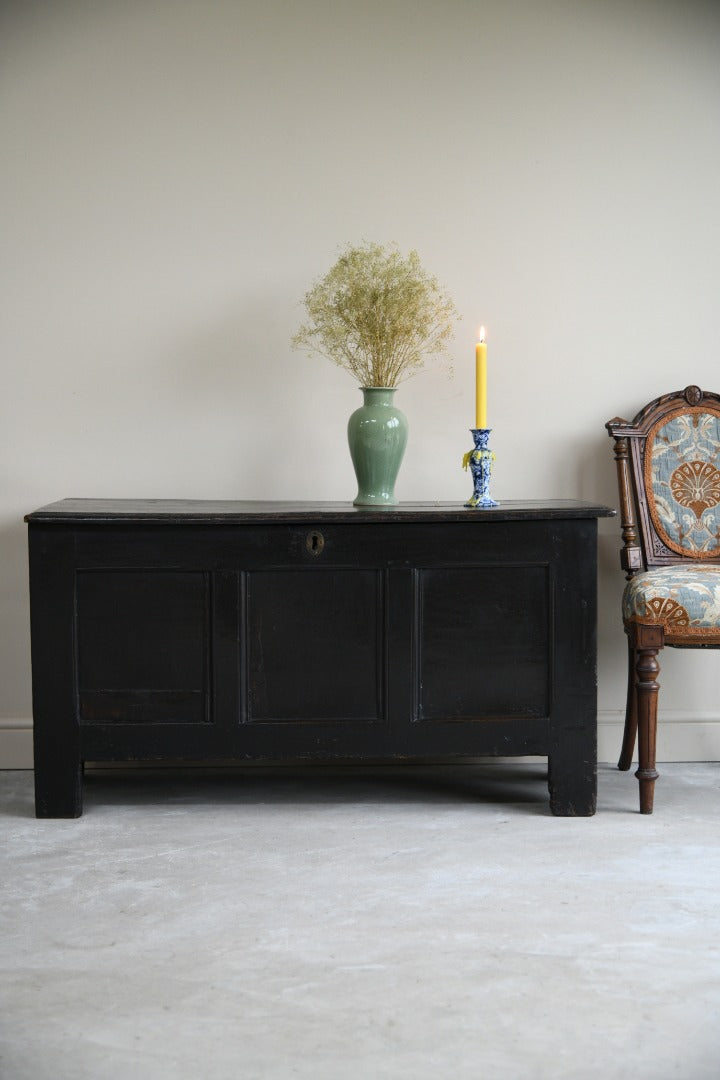 Antique Dark Oak Coffer