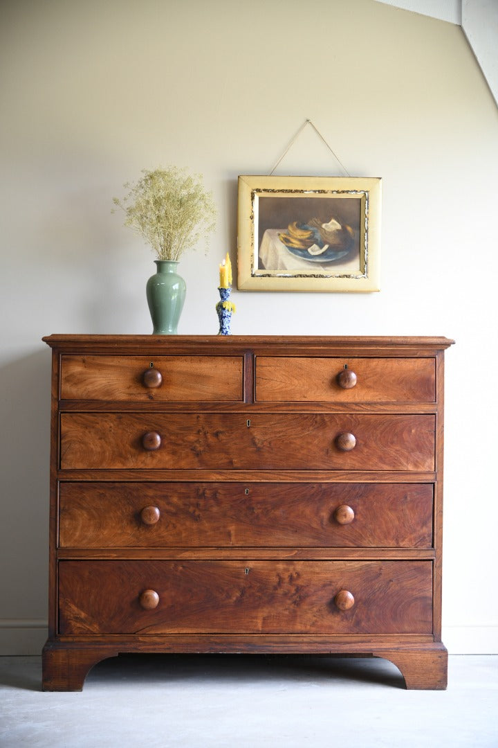 Victorian Walnut Chest of Drawers