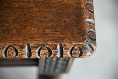 Early 20th Century Oak Hall Table