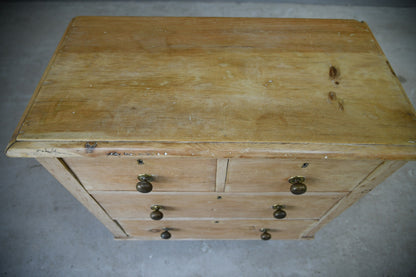 Rustic Pine Chest of Drawers