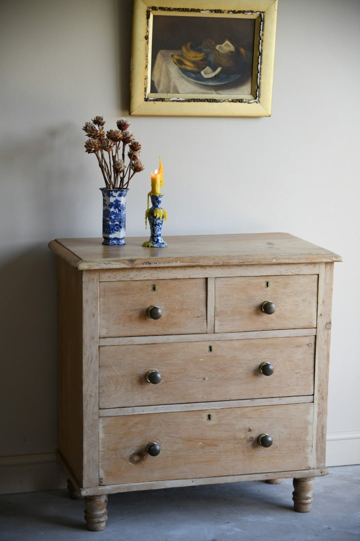 Rustic Pine Chest of Drawers