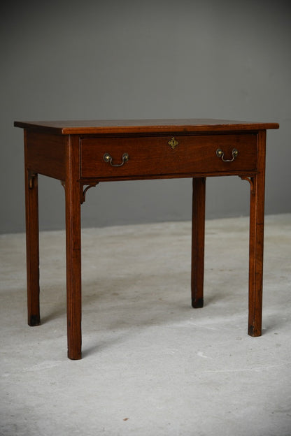 18th Century Teak Side Table