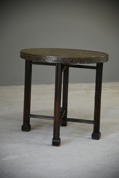 Brass Eastern Side Table