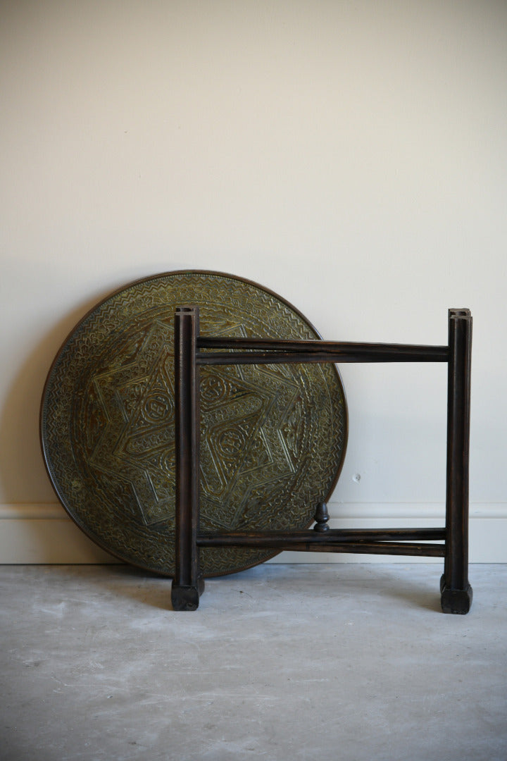 Brass Eastern Side Table