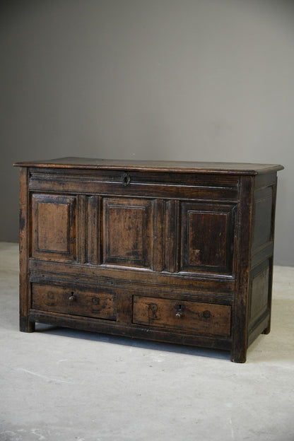 Antique Oak Mule Chest