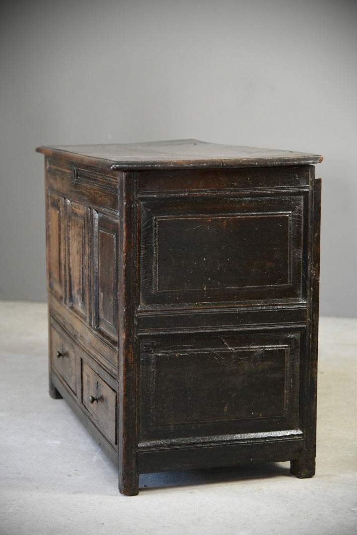 Antique Oak Mule Chest