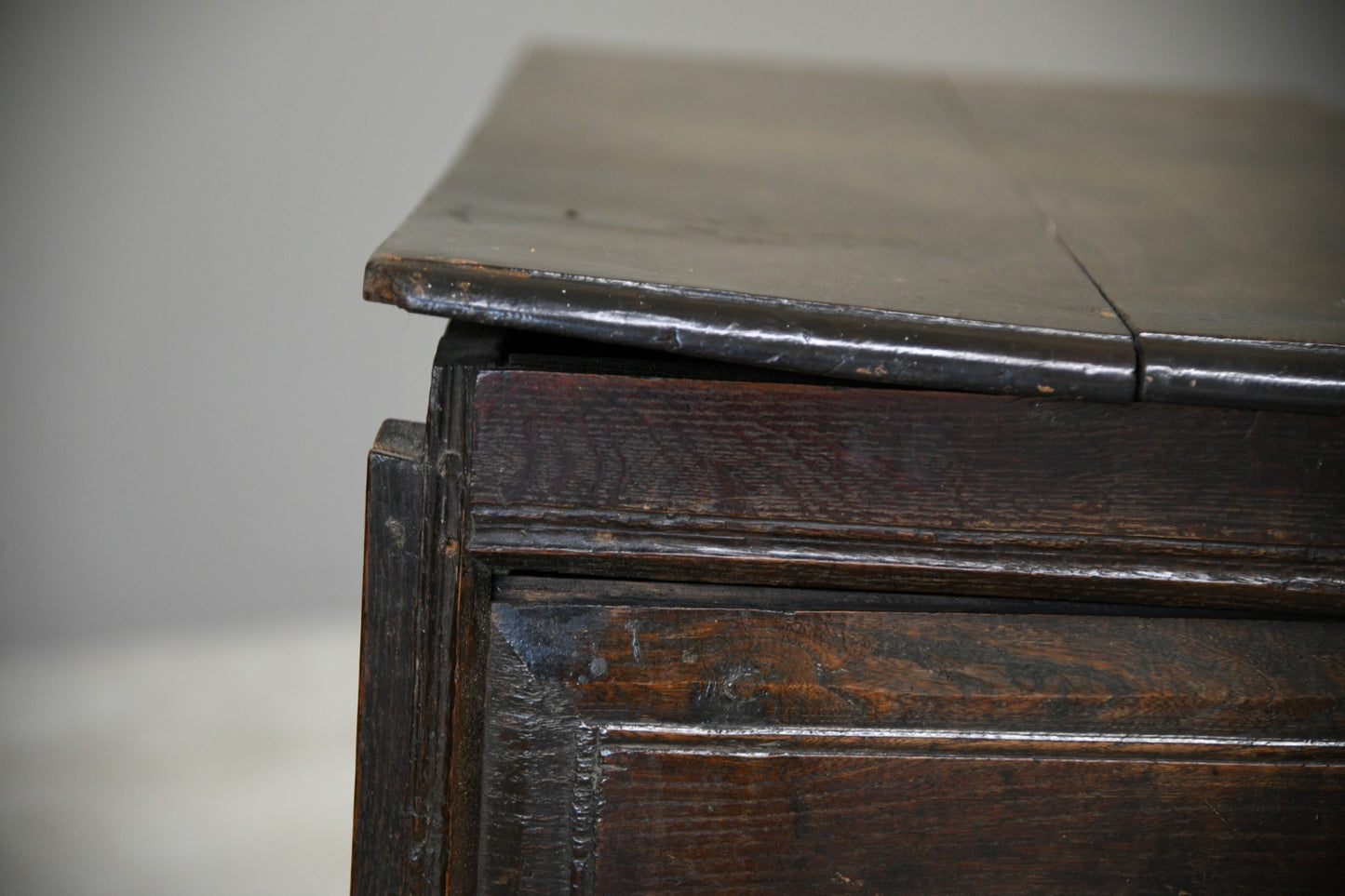 Antique Oak Mule Chest