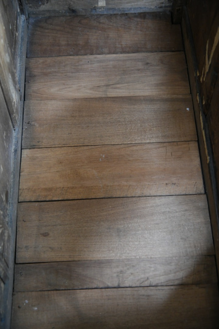 Antique Oak Mule Chest