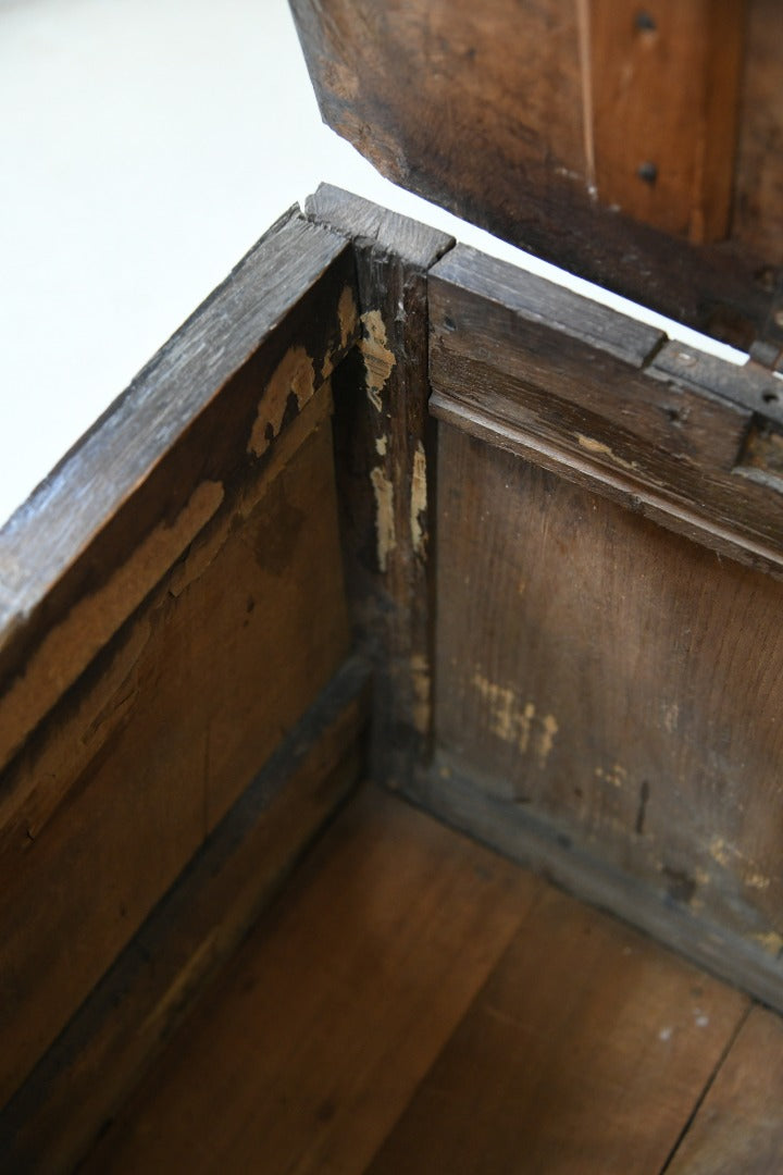 Antique Oak Mule Chest