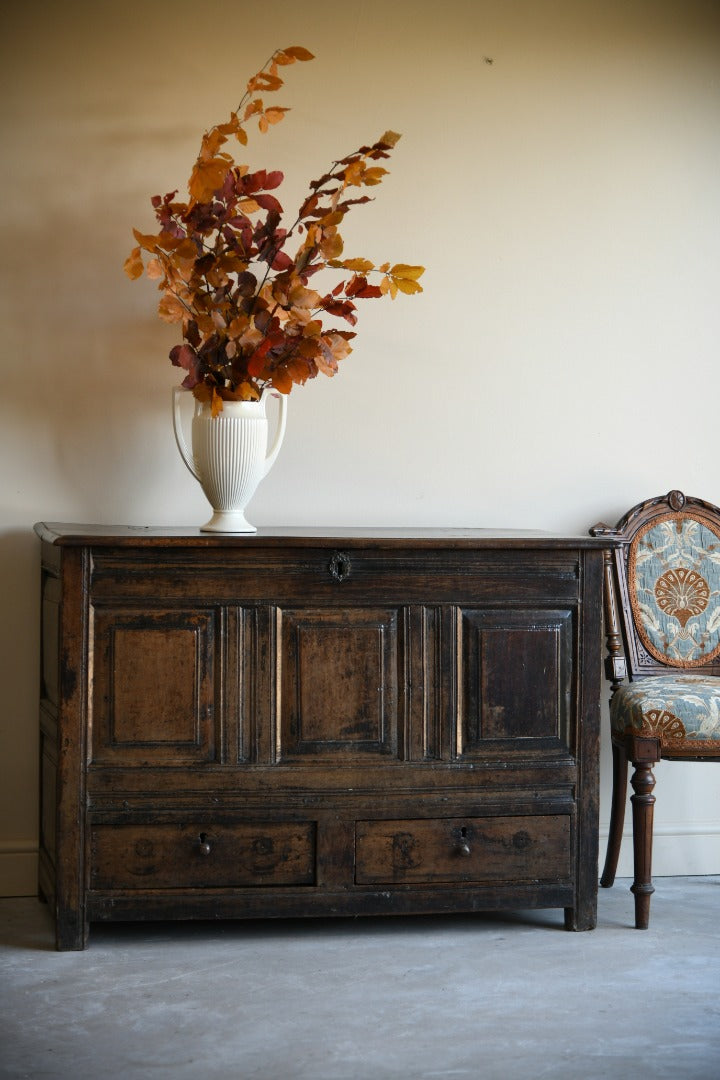 Antique Oak Mule Chest