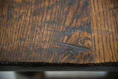 Antique Style Oak Refectory Table