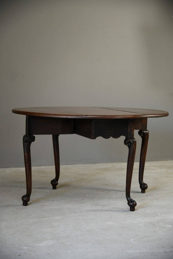 Georgian Mahogany Drop Leaf Table