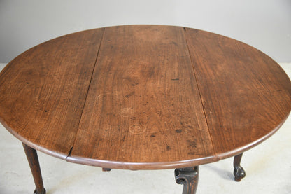 Georgian Mahogany Drop Leaf Table