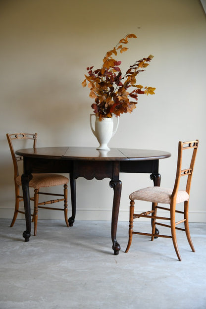 Georgian Mahogany Drop Leaf Table