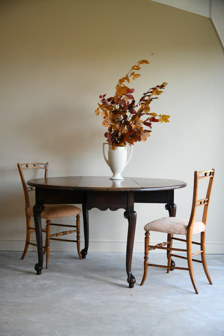 Georgian Mahogany Drop Leaf Table