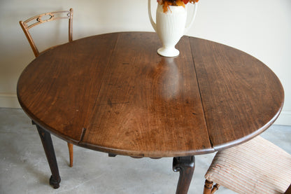 Georgian Mahogany Drop Leaf Table