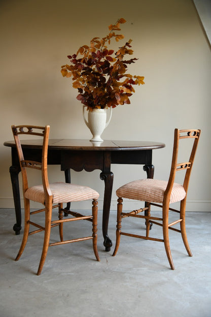 Georgian Mahogany Drop Leaf Table