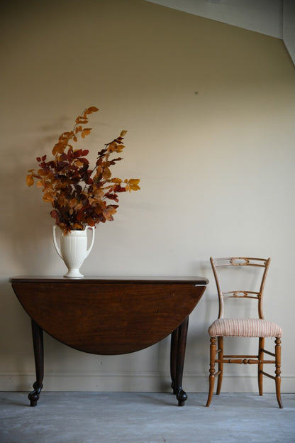 Georgian Mahogany Drop Leaf Table