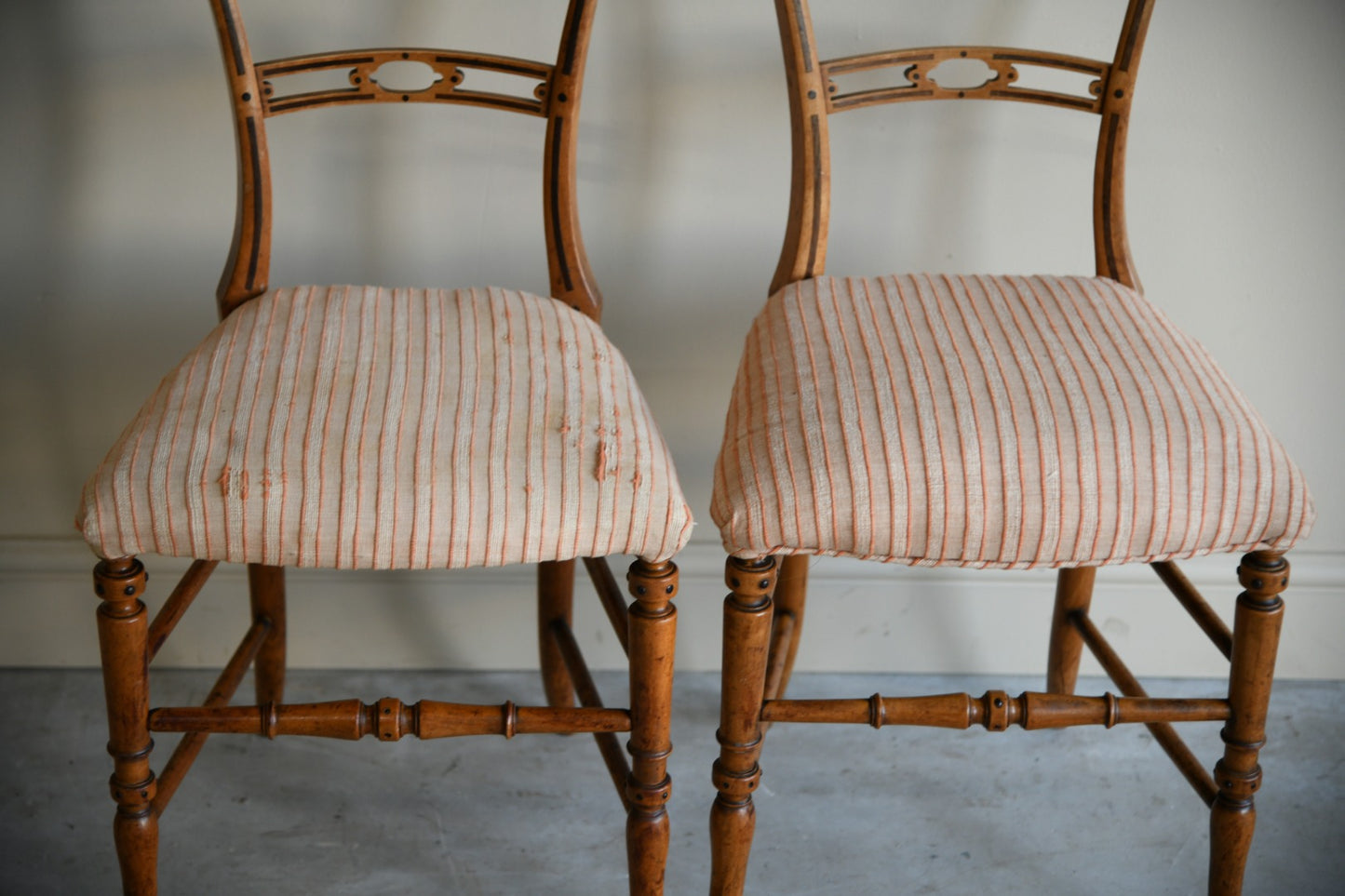Pair Victorian Occasional Chairs
