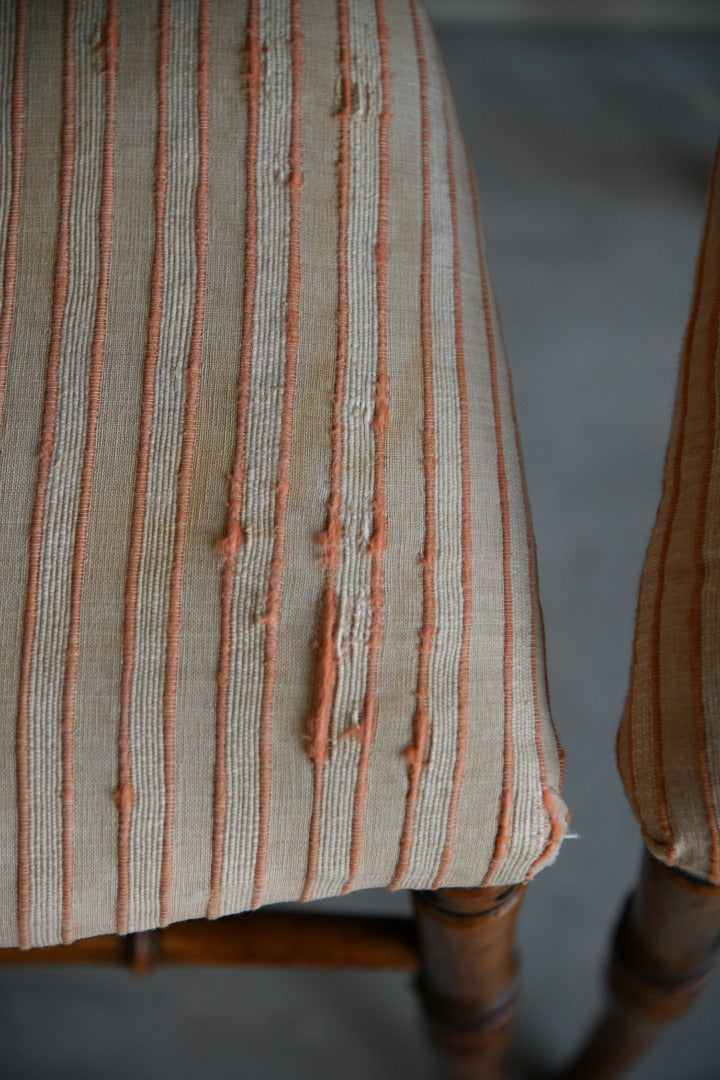 Pair Victorian Occasional Chairs