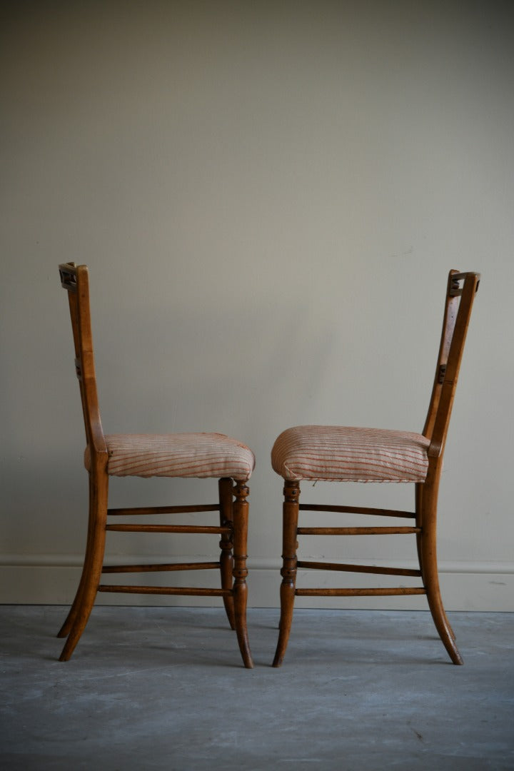 Pair Victorian Occasional Chairs