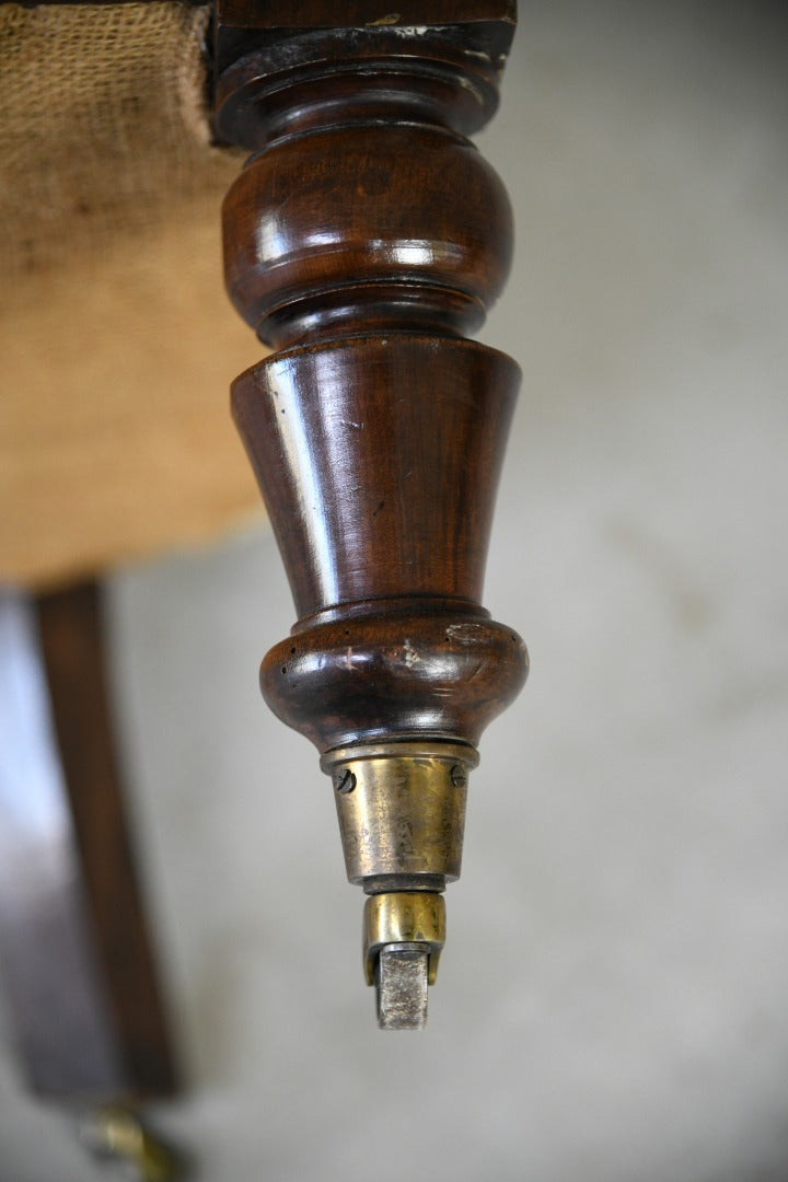 19th Century Mahogany Gentlemans Chair