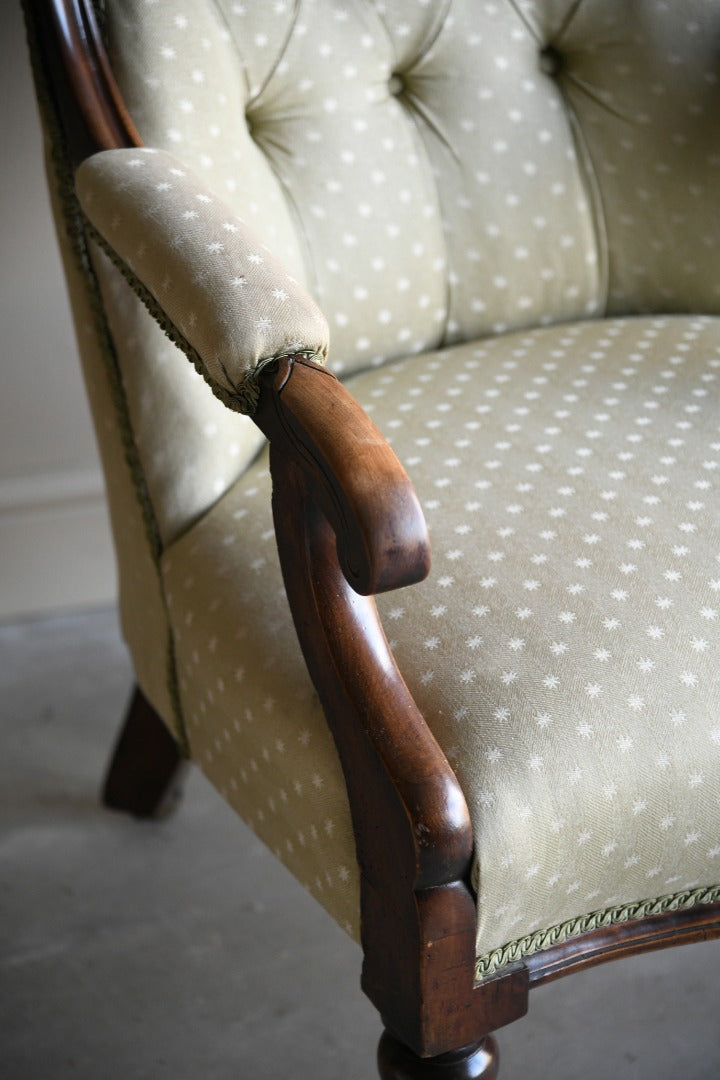 19th Century Mahogany Gentlemans Chair