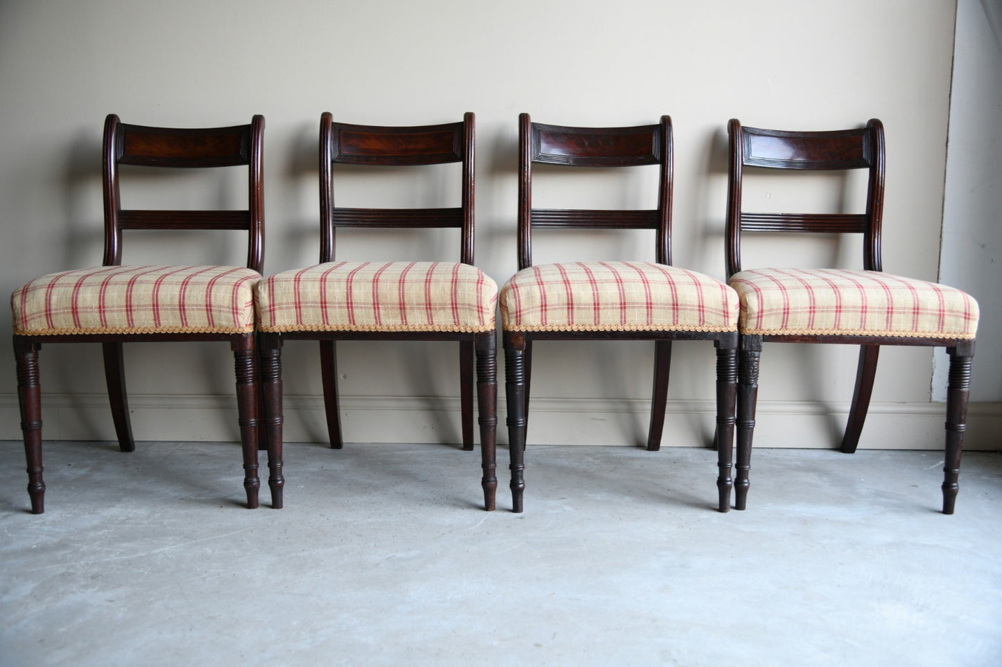 Regency Bar Back Dining Chairs