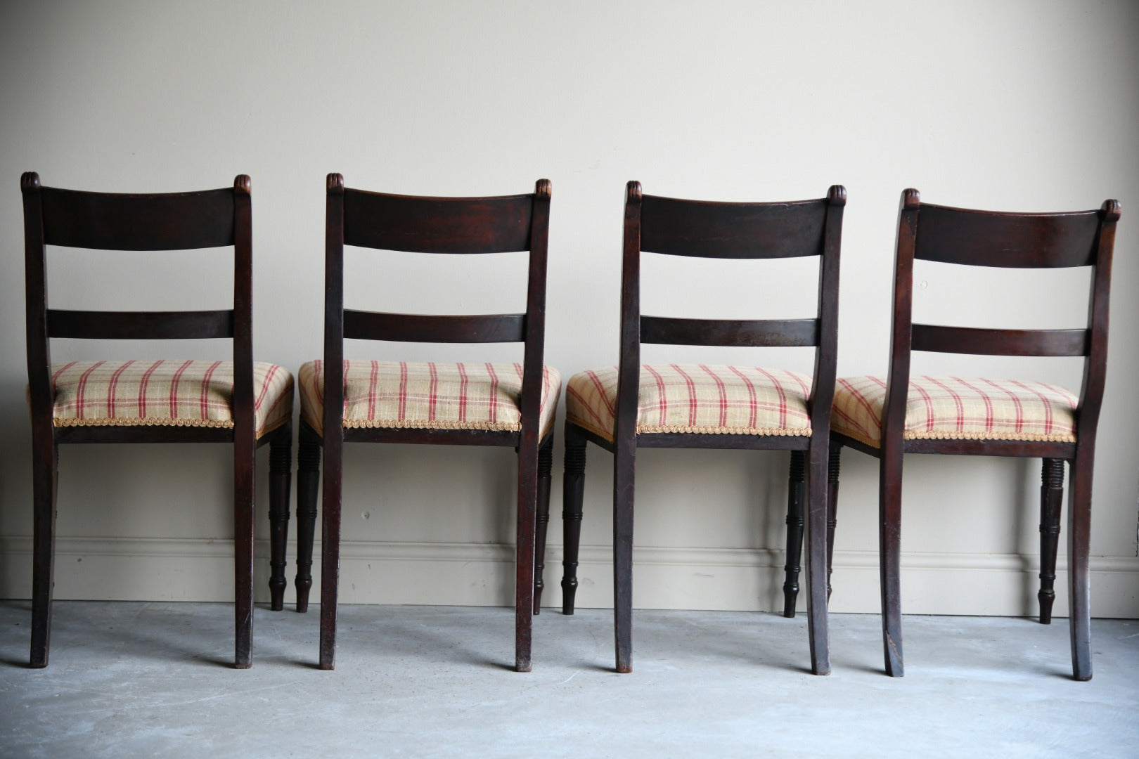 Regency Bar Back Dining Chairs