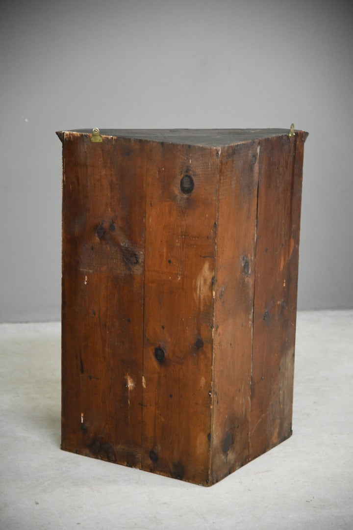 Georgian Oak Corner Cupboard