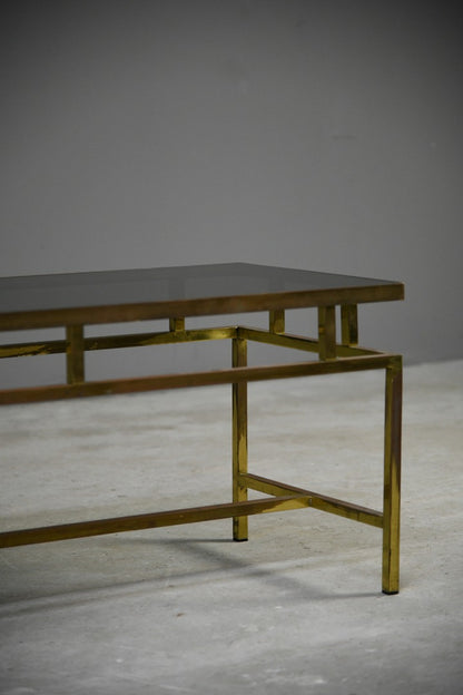 Retro Brass Coffee Table