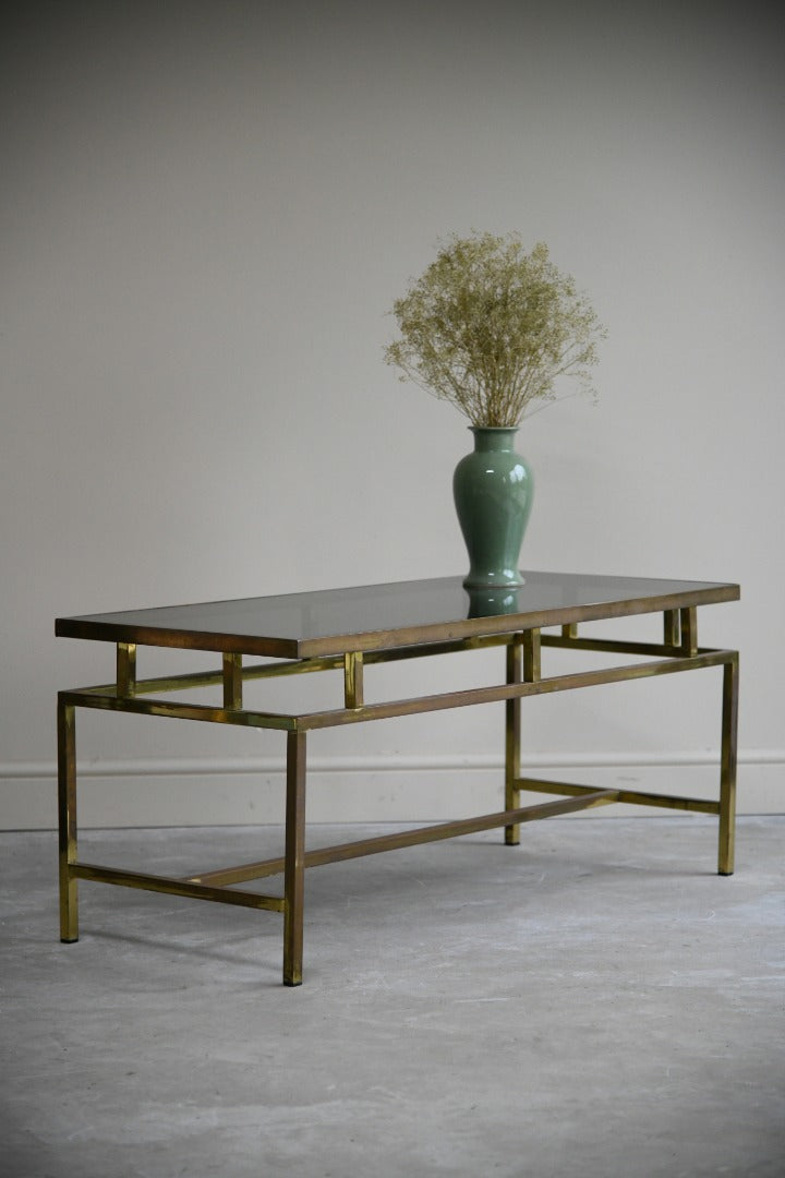 Retro Brass Coffee Table