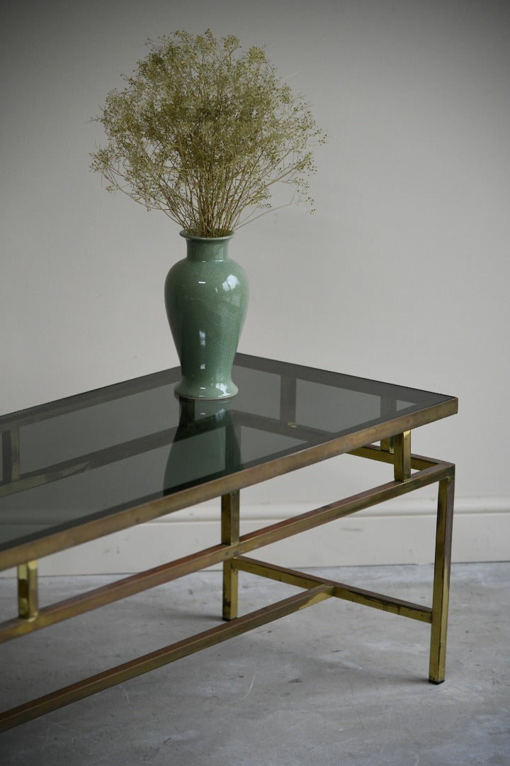 Retro Brass Coffee Table