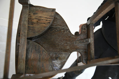 Early 20th Century Oak Valet Chair