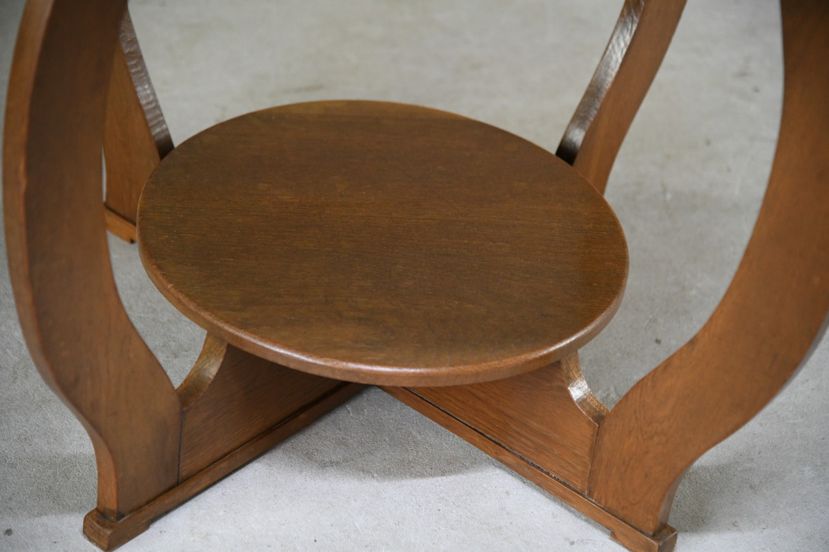 Deco Oak Two Tier Centre Table