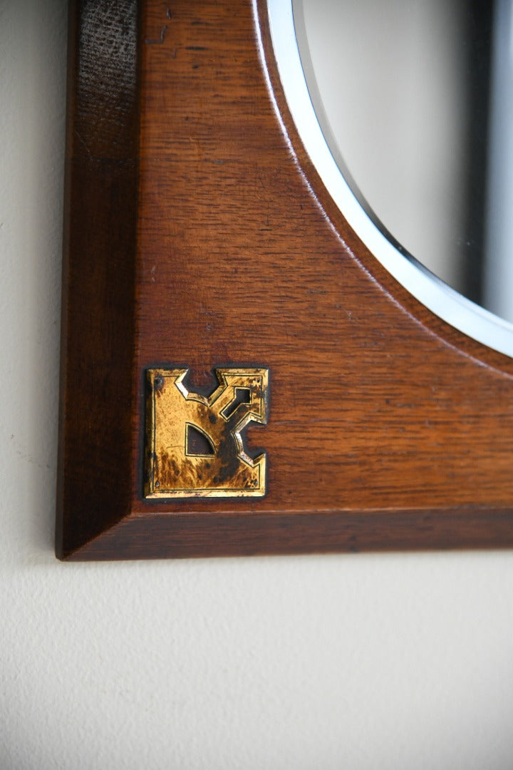 Oak Frame Wall Mirror