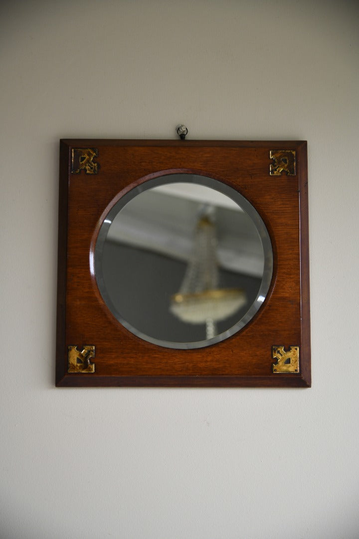 Oak Frame Wall Mirror