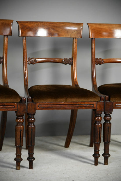 8 Antique Mahogany Dining Chairs