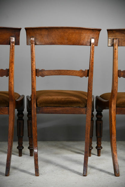 8 Antique Mahogany Dining Chairs