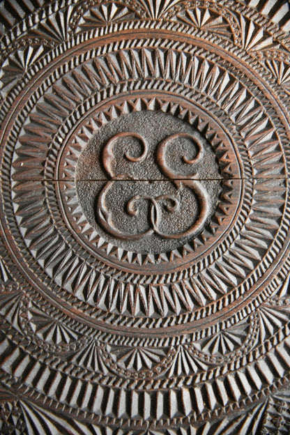 Anglo Indian Carved Occasional Table