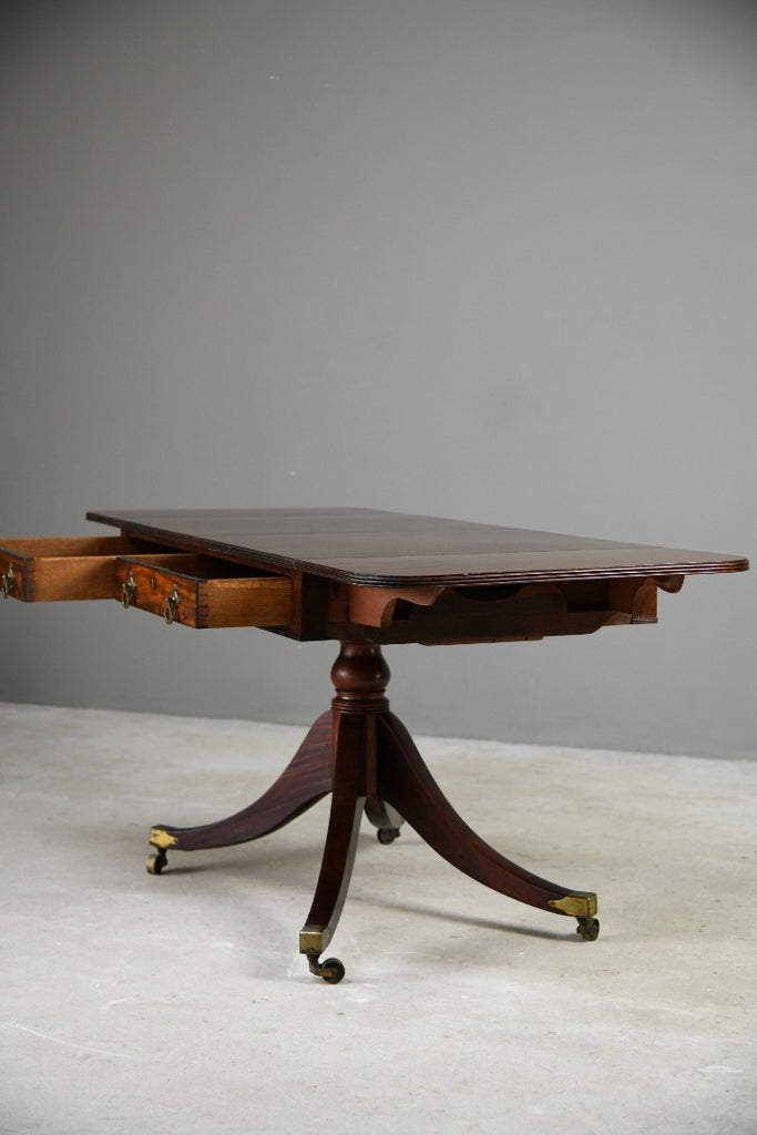 Antique Mahogany Sofa Table