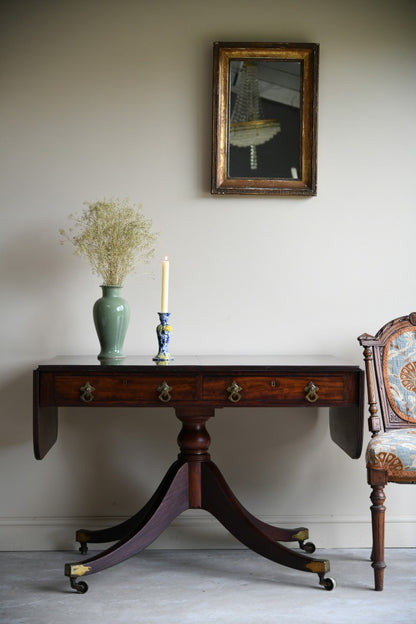 Antique Mahogany Sofa Table