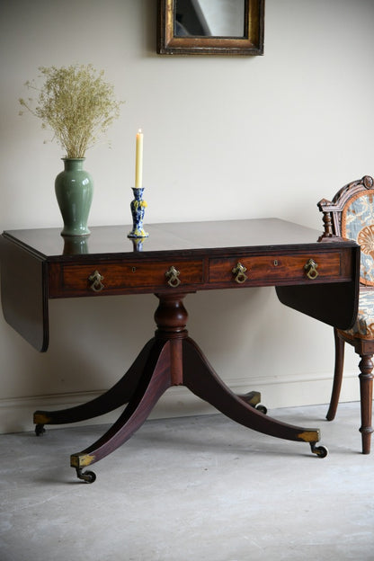 Antique Mahogany Sofa Table