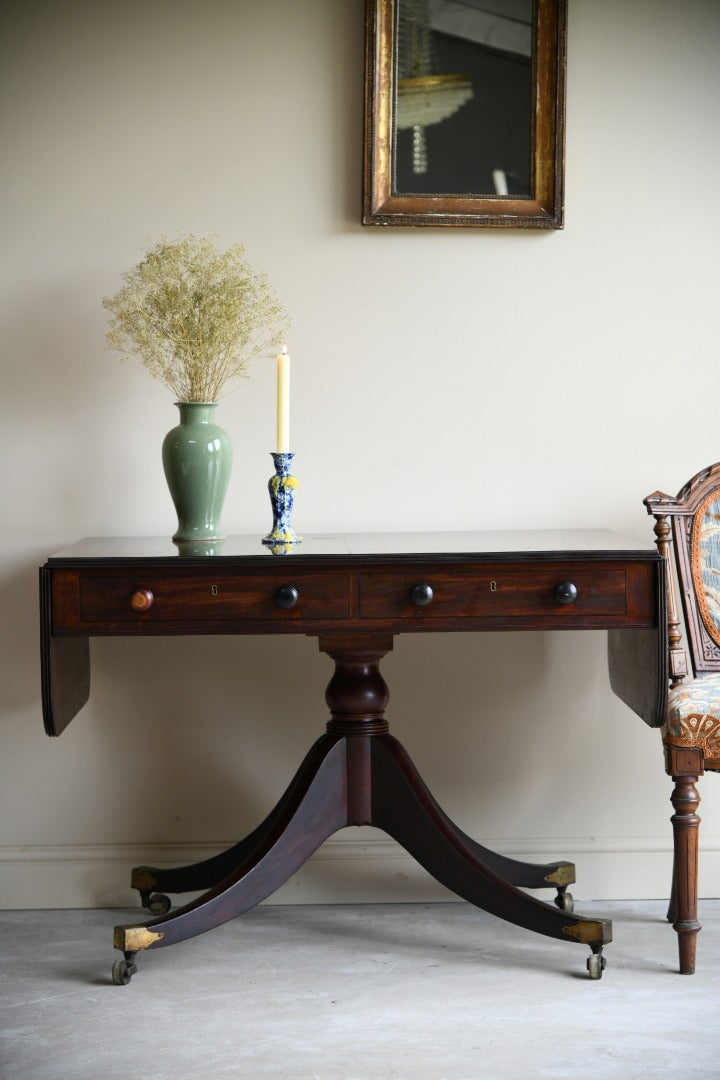 Antique Mahogany Sofa Table