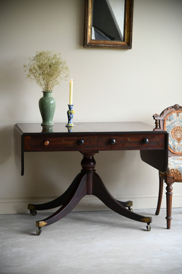 Antique Mahogany Sofa Table